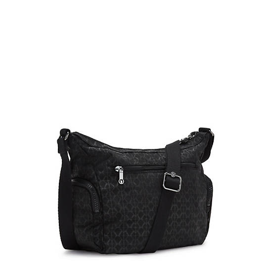 Kipling Gabbie Small Printed Crossbodytassen Zwart | BE 1147XY